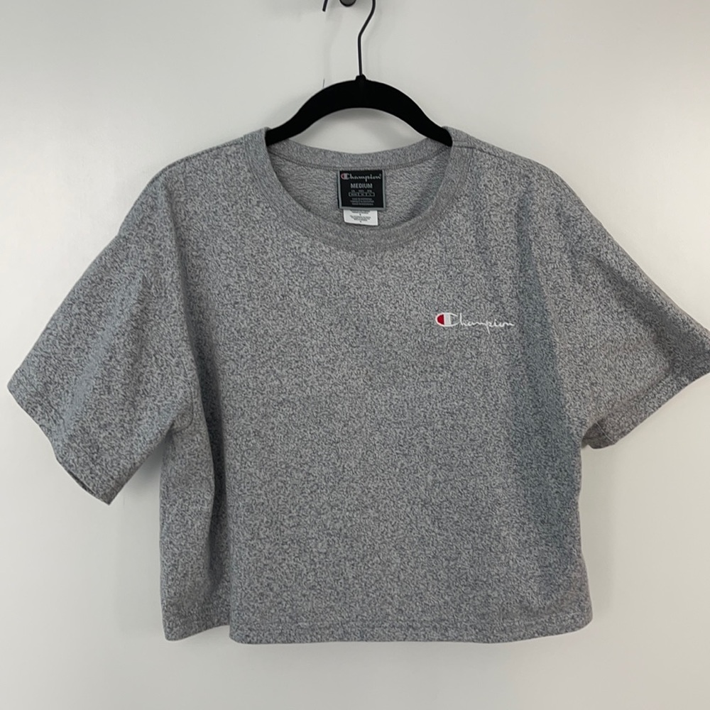 Champion Embroidered Crop Top